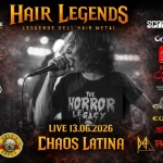 Il Rock anni 80 sbarca a Latina con gli Hair Legends!!! Il Rock anni 80 sbarca a Latina con gli Hair Legends!!! a Latina (LT) il 13 giugno 2026