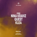 ilMuretto • Nina Kraviz + Quest Potrebbe essere un contenuto grafico raffigurante il seguente testo "茶 FEEL FEELTHEPASSION PASSION JULY18 NINA KRAVIZ QUEST KLEA ilMuretto® tichetsua tiel ticketenaEha tichetaE ปลต TicketSms"