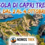 📍Isola di Capri : sentieri e panorami con Nomos Trek 🌊 Isola di Capri sentieri e panorami con Nomos Trek a Follonica (GR) il 2 ottobre - 4 ottobre 2026