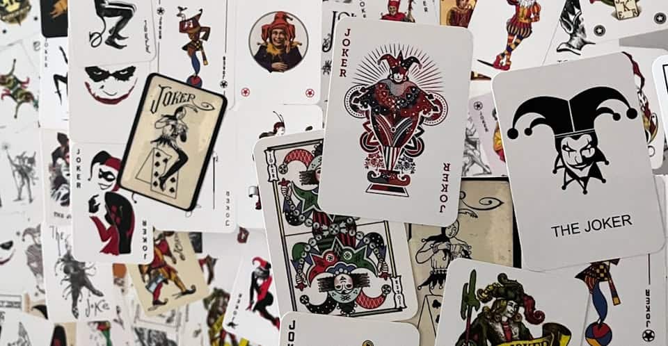 It’s happening again di Adrian Tranquilli | 10 aprile – 24 maggio 2026 Potrebbe essere un'immagine raffigurante il seguente testo "----- केह o J K E R JOKER + YOMNE DiL กอนมล 벗번것으니 و NOXME LL Joke THEJOKER THE JOKER DC"