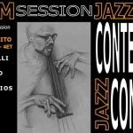 JAM SESSION JAZZ | COMPOSITORI JAZZ CONTEMPORANEI Potrebbe essere un'immagine raffigurante tromba, clarinetto, sassofono e il seguente testo "TITTARELLI ESPOSITO BINTZIOS VALERI 4ET Ngani Charity JAMSESSIONJA JAM SESSION JAZZ dedicata a: Jazz Blues BluesClub Club Aprono la Session CONTEMP JAZZ NCOMPOSERS Daniele TITTARELLI alto sax Vittorio ESPOSITO piano Alessandro BINTZIOS double bass Marco VALERI drums Guests All Jazz Musicians"