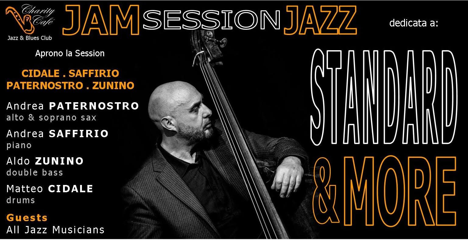Evento Jam Session Jazz Standard Jazz Locandina Jam Session Jazz Standard Jazz - giovedì 18 giugno ore 22:00 - 00:30
