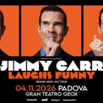 JIMMY CARR: LAUGHS FUNNY ● PADOVA, Gran Teatro GEOX ● 04.11.2026 Jimmy Carr Laughs Funny Padova, Gran Teatro Geox 04.11.2026 a Padova (PD) il 4 novembre 2026