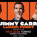 JIMMY CARR: LAUGHS FUNNY ● TORINO, Teatro Colosseo ● 05.11.2026 Jimmy Carr Laughs Funny Torino, Teatro Colosseo 05.11.2026 a Torino (TO) il 5 novembre 2026