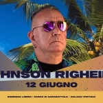 Johnson Righeira @ Carabattole Love Park Potrebbe essere un'immagine raffigurante il seguente testo "一時人 LOVE LOVEPARK. PARK. JOHNSONRIGHEIRA JOHNSON RIGHEIRA 12 GIUGNO INGRESSO LIBERO PARCO DI CARABATTOLE AGLIANA (PISTOIA)"