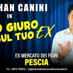 JONATHAN CANINI – Te lo giuro sul tuo ex | PESCIA Jonathan Canini – Te Lo Giuro Sul Tuo Ex Pescia a Pescia (PT) il 20 giugno 2026