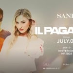 JULY 3rd | IL PAGANTE Potrebbe essere un'immagine raffigurante una o più persone e il seguente testo "SAND WAVES MAVESOFLIVING or LIVING ιA ILPAGANTE FRIDAY JULY.03 使 WARM-UP WARM UP MISTERICKY MR.BOA OALA VZVA. AB. IT LOBBY ਧੰੂ cielo FROK B B PM"