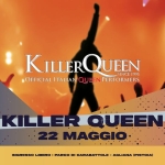 Killer Queen @ Carabattole Love Park Potrebbe essere un'immagine raffigurante il seguente testo "BATTOLE LOVE LOVEPARK PARK K KILLERQUEEN QUEEN UEEN SINCE 1995 OFFICIAL ITALIAN QUEEN OFFICIAL.TALANQUENPERTOR PERF PERFORMERS KILLER QUEEN 22 MAGGIO INGRESSO LIBERO PARCO bl CARABATTOLE AGLIANA (PISTOIA)"
