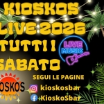 🌴☀️KIOSKOS LIVE 2026☀️🌴 Kioskos Live 2026 a Bassano del Grappa (VI) il 16 maggio maggio - 25 settembre 2026