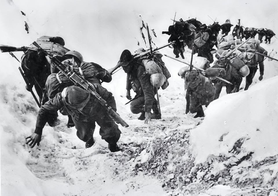 La guerra bianca in Alta Valtellina Potrebbe essere un'immagine raffigurante artico