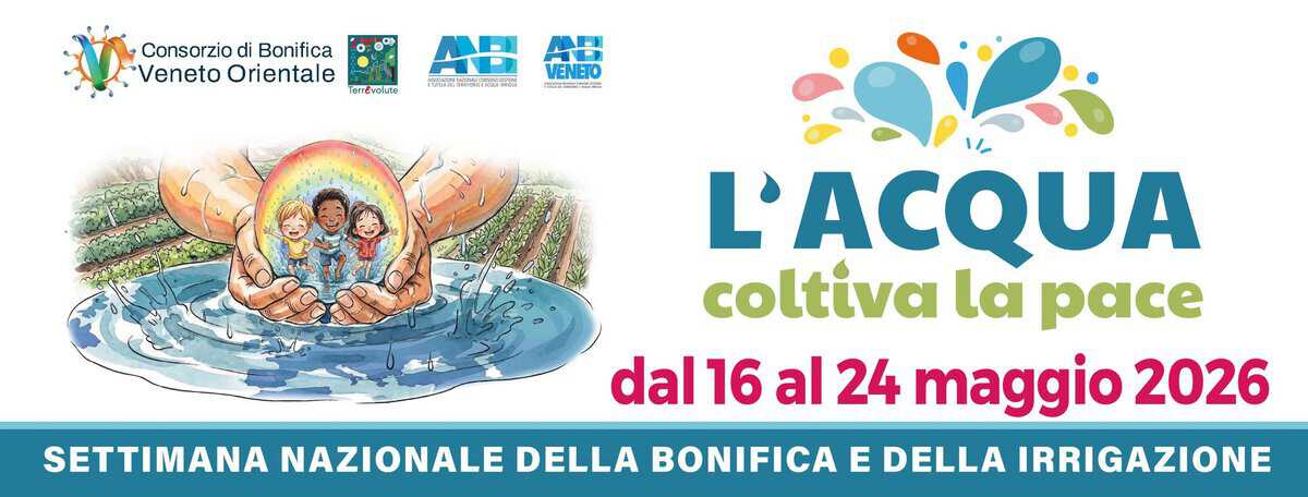 Evento LABORATORIO PER BAMBINI – ConoscAMO la bonifica del veneto Orientale. Locandina LABORATORIO PER BAMBINI – ConoscAMO la bonifica del veneto Orientale. - domenica 17 maggio ore 11:00 - 17:00