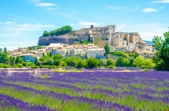 Le vie della Lavanda Potrebbe essere un'immagine raffigurante lavanda selvatica, le Cotswolds e castello