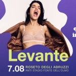Levante dell’Amore | Tour estivo @ Roseto D.A. Levante dell’Amore Tour estivo – Roseto D.A. a Roseto degli Abruzzi (TE) il 7 agosto 2026
