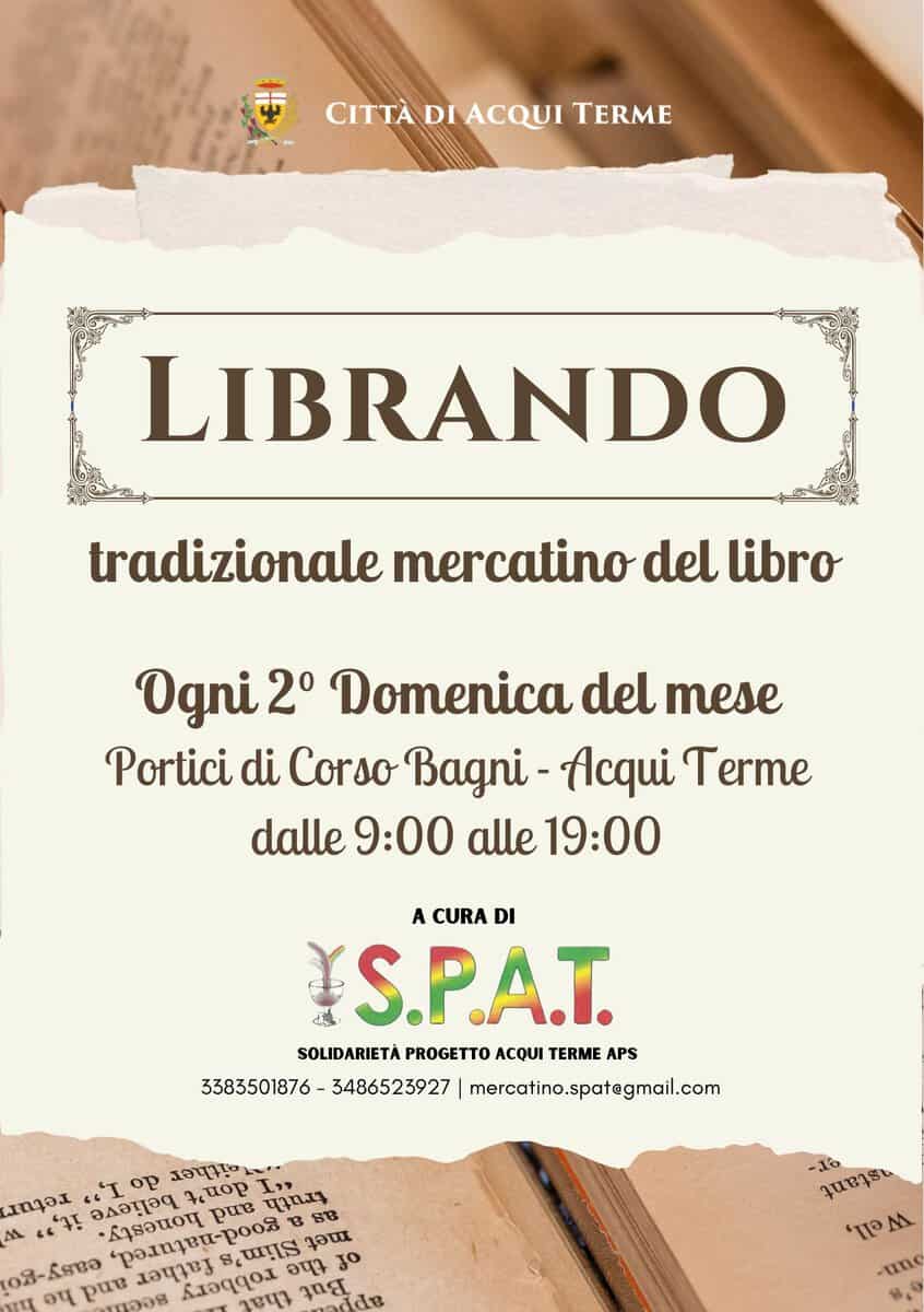 Evento LIBRANDO – Mercatino del Libro Locandina LIBRANDO – Mercatino del Libro - domenica 10 maggio ore 09:00 - 18:00