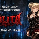 Lolita First Edition – Blow Up Rimini Potrebbe essere un'illustrazione raffigurante testo