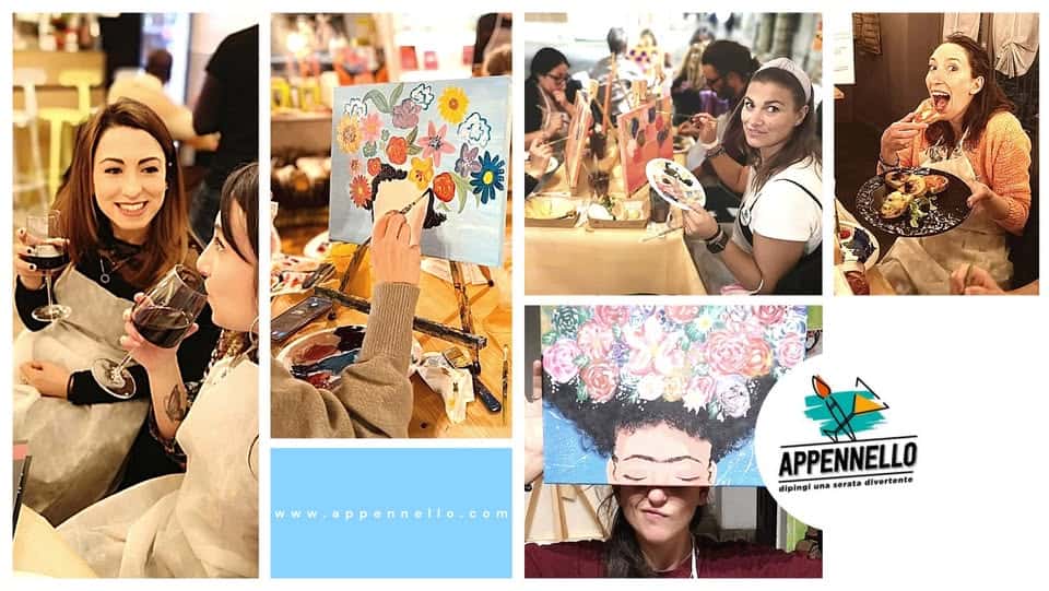 Lunano (PU): Evento Speciale, Frida Fiorita. Potrebbe essere un'immagine raffigurante il seguente testo "www.appennello.com www.appennello.com a Pr | p penn E e APPENNELLO dipingi บกล serata divertente"