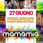 ✌️MAMAMIA IN TOUR a POZZOLATICO (FI) – Chianti Beer Festival✌️ Potrebbe essere un'immagine raffigurante l'Arno e il seguente testo "K YUm 量 27 GIUGNO POZZOLATICO(FI) (FI) CHIANTI BEER CHIANTIBEERFESTIVAL FESTIVAL Officiak tour mamamia"