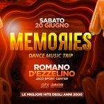 MEMORIES® • ROMANO SPORT WEEK • ROMANOI D’EZZELINO Potrebbe essere un'immagine raffigurante il seguente testo "SABATO 20 GIUGNO DANCE MUSIC DANCEMUSICTRIP TRIP ROMANO D'EZZELINO JACO SPORT CENTER RSW SWJAGO sportcenter partcenter JACO LE MIGLIORI EMIGLIORIHITSDEGLIANNI2000 HITS DEGLI ANNI 2000"