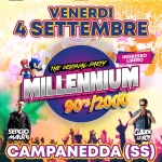 Millennium 90/2000 • Campanedda (SS) Millennium 90/2000 – Campanedda (SS) a Sassari (SS) il 4 settembre 2026