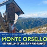 MONTE ORSELLO, UN ANELLO DI CRESTA PANORAMICO Potrebbe essere un'immagine raffigurante il seguente testo "THONTAGNA.CON M MONTAGNA CON GIADA Abruzzo zzo- Gruppo Sirente Velino MONTE ORSELLO UN ANELLO DI CRESTA PANORAMICO MEDIA"