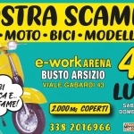 Mostra Scambio Auto & Moto Busto Arsizio Estiva Potrebbe essere un'immagine raffigurante scooter, motocicletta e il seguente testo "leasas MOSTRA SCAMBIO AUTO AUTO.MOTO•BICI· BICI MOTO MODELLISMO e-work ARENA BUSTO ARSIZIO 4.5 VIALE GABARDI 43 LUGLIO 2.000Ma COPERTI SABATO 8.30/18.00 DOMENICA 8.30/14.00 RICAMBI AUTO D ΈPOςΑ E... TANTO ROTTAME! 338 3382016966 ALTO ANNI MOTO P GRARUTO Busto/ BustoAesizi 3iz10"