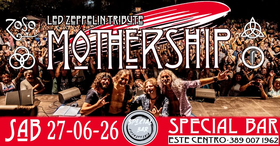 Evento Mothership live! Special Bar – Este (Pd) Locandina Mothership live! Special Bar – Este (Pd) - sabato 27 giugno ore 21:00 - 23:00