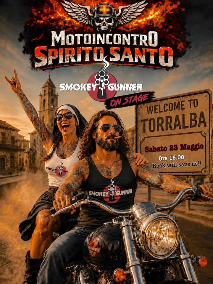 Evento Moto Raduno Spirito Santo Locandina Moto Raduno Spirito Santo - sabato 23 maggio ore 16:00 - 18:00