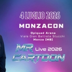 Mr Cartoon Live – MonzaCon Summer Edition 2026 Mr Cartoon Live – MonzaCon Summer Edition 2026 a Monza il 4 luglio 2026