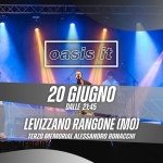✨ OASIS IT – Levizzano Ragnone (MO) ✨ Potrebbe essere un'immagine raffigurante illuminazione e il seguente testo "ME live MYSK oasis it 20 GIUGNO DALLE 21:45 ア LEVIZZANO RANGONE (MO) TERZO MEMORIAL ALESSANDRU BONACCHI"