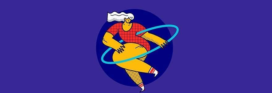 ORBITARE HULA HOOP EXPERIENCE – Laboratorio Gratuito Parada par Tücc 2026 Potrebbe essere un disegno raffigurante testo