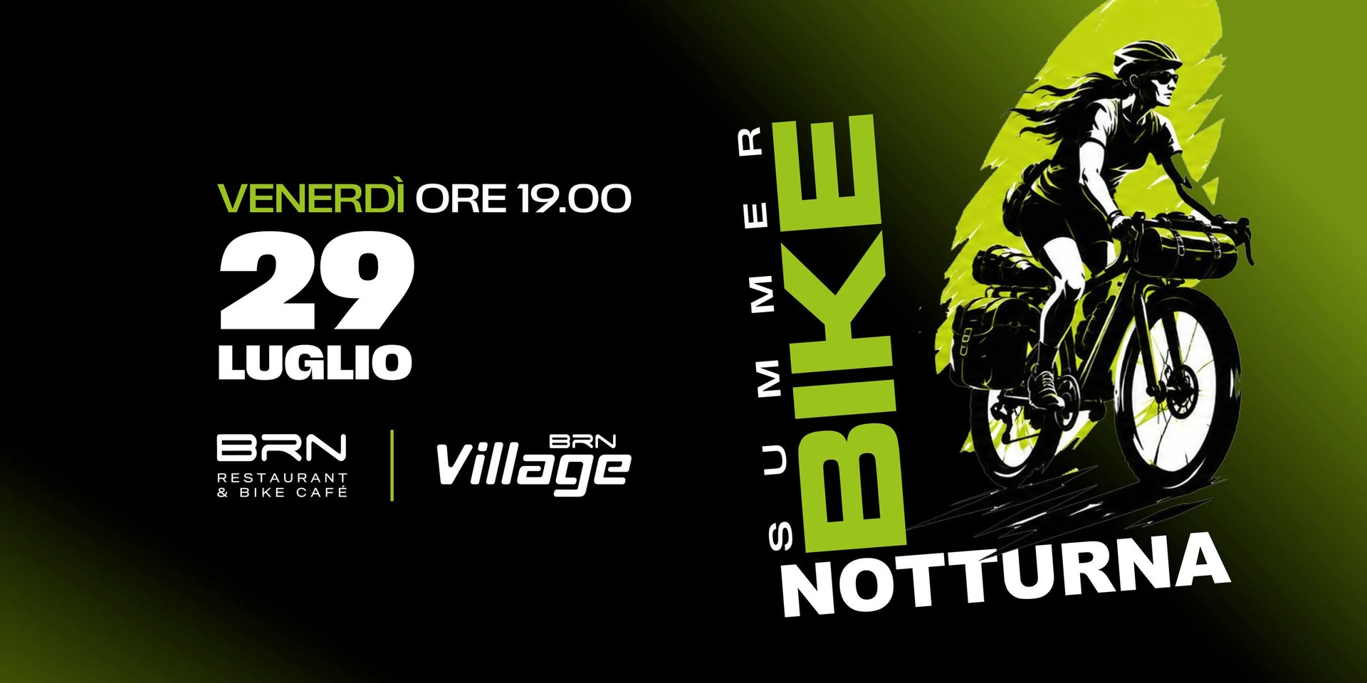 Evento Pedalata Notturna MTB Spinadello Moonlight Bike Summer Estate BRN Village Locandina Pedalata Notturna MTB Spinadello Moonlight Bike Summer Estate BRN Village - mercoledì 29 luglio ore 19:00 - 21:00