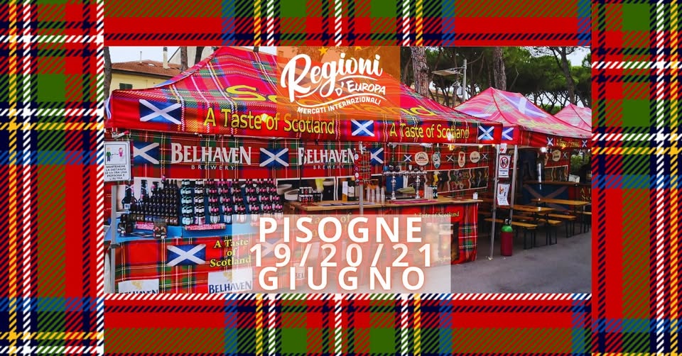 Evento Pisogne Scozia In Tour Mercato Internazionale – 19/20/21 Giugno 2026 Locandina Pisogne Scozia In Tour Mercato Internazionale – 19/20/21 Giugno 2026 - da venerdì 19 giugno - domenica 21 giugno 2026 ore 15:00 ore 04:00