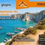 🌊 Ponza 360: weekend tra mare e panorami Ponza 360 weekend tra mare e panorami a Ponza (LT) il 5 giugno - 7 giugno 2026