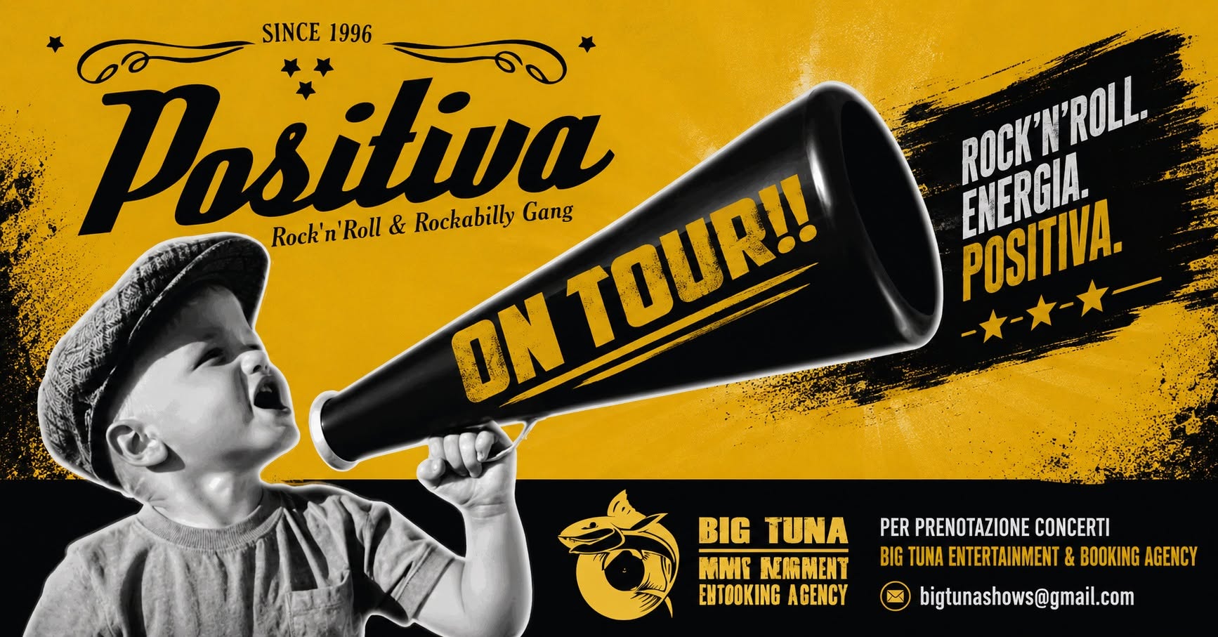 Evento Positiva Rockabilly Gang Live@Birreria Pisani, Vigonza (Pd) Locandina Positiva Rockabilly Gang Live@Birreria Pisani, Vigonza (Pd) - sabato 11 luglio ore 21:30 - 23:30