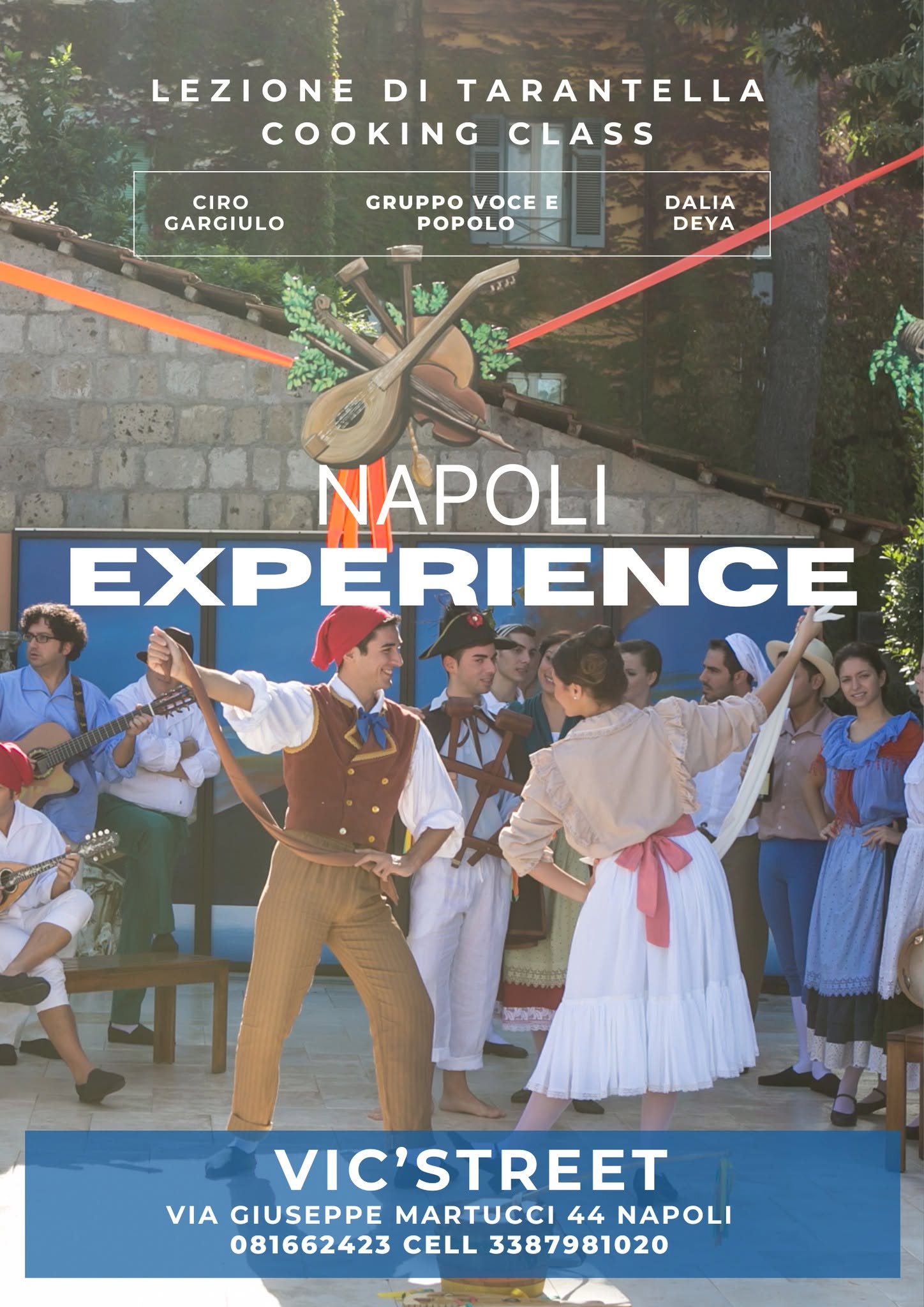 Evento Pranzo Spettacolo TARANTELLA E VINO “show Cabaret live non solo Napoletano” Locandina Pranzo Spettacolo TARANTELLA E VINO “show Cabaret live non solo Napoletano” - domenica 21 giugno ore 13:30 - 15:30