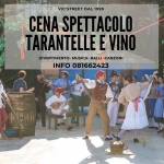 Pranzo Spettacolo TARANTELLE E VINO Pranzo Spettacolo Tarantelle E Vino a Montefalcione (AV) il 16 agosto 2026