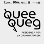QueeQueg | Residenza per la drammaturgia contemporanea Potrebbe essere un disegno raffigurante testo