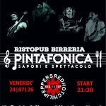 RED ON TOP – RHCP Tribute Band live @ PINTAFONICA Potrebbe essere un'immagine raffigurante il seguente testo "RISTOPUB BIRRERIA PINTAFONICA E SAPORI SPETTACOLO ERSRED REDONTOP VENERDI' 24107|26 START 21:30 Via Toniolo, 2, Maerne di Martellago Venezia"