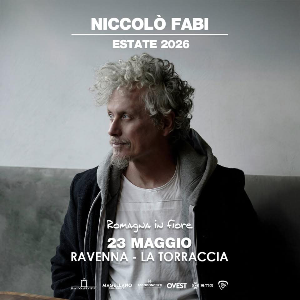 Evento Romagna in fiore – Niccolò Fabi Locandina Romagna in fiore – Niccolò Fabi - sabato 23 maggio ore 16:00 - 18:00