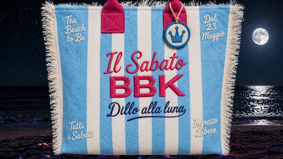Evento Sabato 23 Maggio Inaugura IL SABATO BBK Tutti i SABATI – Disco Ingresso Libero PUNTA MARINA RA Locandina Sabato 23 Maggio Inaugura IL SABATO BBK Tutti i SABATI – Disco Ingresso Libero PUNTA MARINA RA - sabato 23 maggio ore 21:00 - 04:30