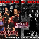 Sabato 6 Giugno – Krypta✶Metamorphosis✶live The Mission Cult✶live Autumn Aurora / Zoobar Sabato 6 Giugno – Krypta Metamorphosis live The Mission Cult live Autumn Aurora – Zoobar a Roma (RM) il 6 giugno 2026