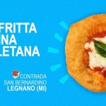 Sagra della Pizza Fritta e della cucina napoletana ✦ Legnano Potrebbe essere un'immagine raffigurante pizza e il seguente testo "SAGRA PIZZA FRITTA E CUCINA NAPOLETANA 12-13-14 GIUGNO CONTRADA SAN BERNARDINO LEGNANO (MI)"