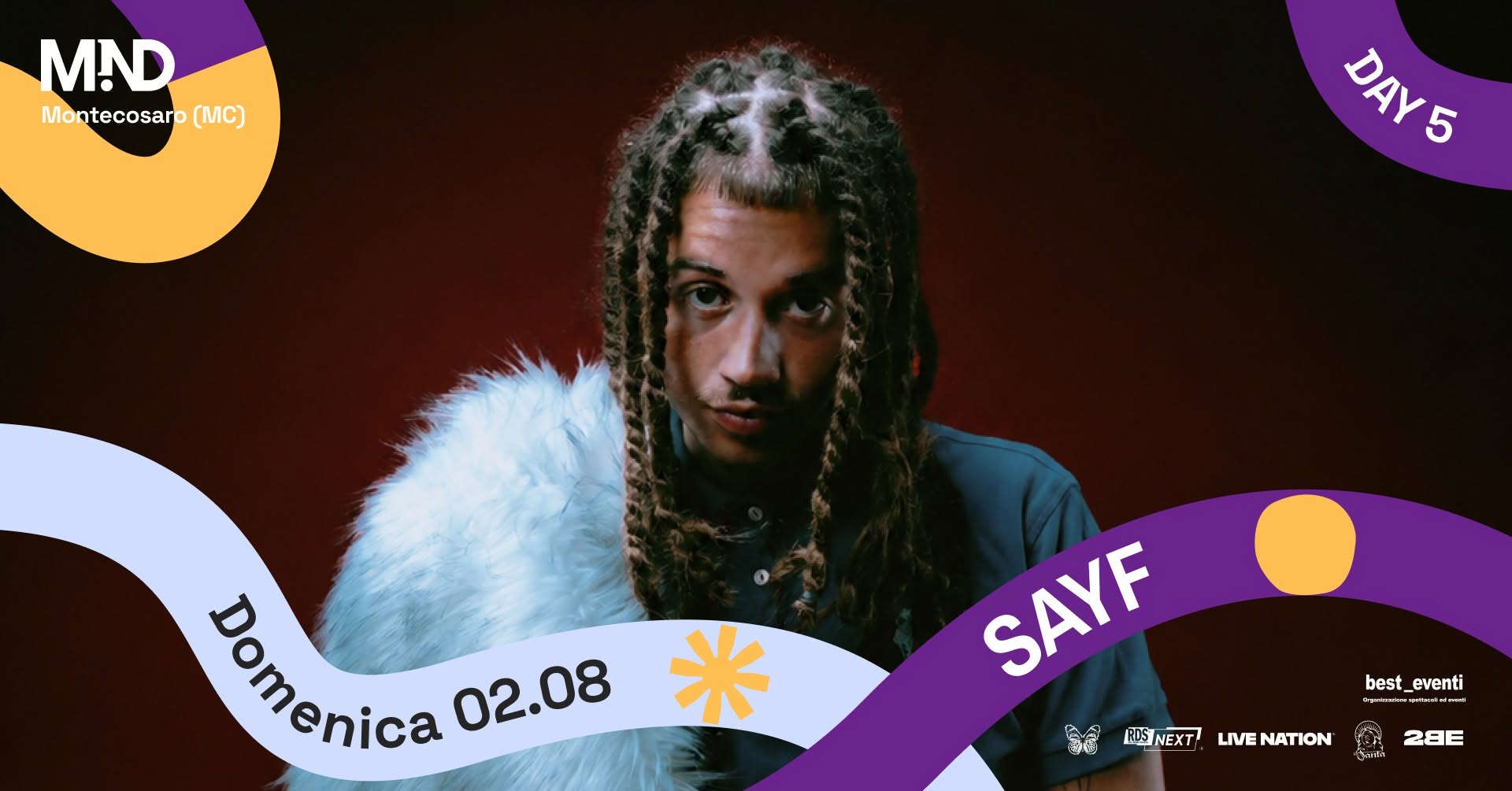 Evento Sayf Mind Enterprises – Mind Festival Locandina Sayf Mind Enterprises – Mind Festival - domenica 2 agosto ore 19:00 - 21:00