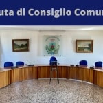 Seduta di Consiglio Comunale Potrebbe essere un'immagine raffigurante il seguente testo "Seduta di Consiglio Comunale န("