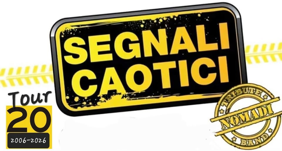 Evento Segnali Caotici Live – Festa San Tiziano – Patean Pieve Di Soligo Tv Locandina Segnali Caotici Live – Festa San Tiziano – Patean Pieve Di Soligo Tv - sabato 29 agosto ore 21:30 - 23:59