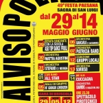 SERATA FINALE – 49ª Sagra di San Luigi in Alvisopoli Potrebbe essere un'immagine raffigurante il seguente testo "ALATSOPOU CEO ALVISOPOLI 2026 49FESTA PAESANA SAGRA DI SAN LUIGI dal 29 14 MAGGIO GIUGNO ORCHESTRA 06 GIANCARLO EISANTAMONICA ORCHESTRA 07 PATRICIA BAND ESIBIZIONE GRUPPI LOCALI SERATA DANZANTE CON LA SCUOLA ASD' TOP DANCE PORTOGRUARO DI FOSSALTA SAB ORCHESTRA 30 MATTIA AGOSTINI DI COMUNE ORCHESTRA 31 STEFANO SAB ORCHESTRA NEVADA 13 SORRISO DEL PATROCINIO BALLI DI GRUPPO 05 M GIORGIO LORENZON GARA O VEN LUN LIVE BAND ALL STAR DOM ORE 18.30 14 CUCCAGNA ORCHESTRA DAVIDE RAGAZZI DELSOLE 05 ORE 23.30 SPETTACOLO PIROTECNICO 12 Duomo ONORANZE di Portogruaro Perissinotto Claudio 335,5665383 Pellanda Renato 335.5665381 Santon Piero 333.3020679 WhatsApp/Tel. 0431.520749"