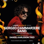 SERGIO CAMMARIERE BAND OPENING ACT DANIEL KARLSSON TRIO Sergio Cammariere Band Opening Act Daniel Karlsson Trio a Empoli (FI) il 20 luglio 2026