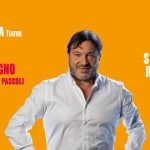 Sigfrido Ranucci “Diario di un trapezista” Potrebbe essere un'immagine raffigurante il seguente testo "VILLA TORLONIA TEATRO reverso sillaba Teatro Parola 30 GIUGNO SANMAUROPASCOLI SAN MAURO PASCOLI ORE 21,30 SIGFRIDO RANUCCI DIARIO DI UN TRAPEZISTA"