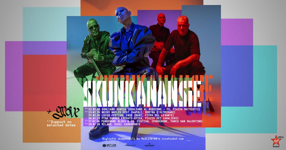 Evento Skunk Anansie Sesto San Giovanni, Kozel Carroponte Locandina Skunk Anansie Sesto San Giovanni, Kozel Carroponte - martedì 28 luglio ore 20:00 - 22:00