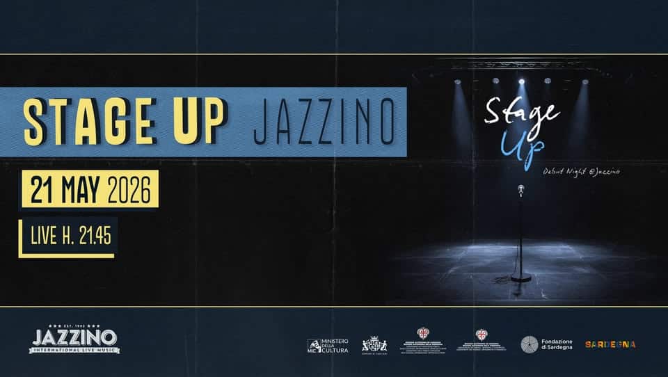 Evento STAGE UP – debut night @Jazzino Locandina STAGE UP – debut night @Jazzino - giovedì 21 maggio ore 21:45 - 23:45